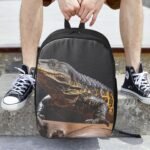 Reptile Monitor Lizard Backpack Waterproof Carry On Shoulder Backpacks Lightweight Travel Casual Daypacks Laptop Bag For Women Men - Image 8