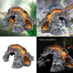 Turtle Tank Accessories, Terrariums Basking Platform Shelter Fishtanks Hideaways Cave for Fish Terrapins Landscaping Decoration House - Image 3