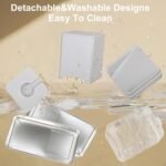 Cat Feeder and Water Dispenser Set(4L), 3 Height Adjustable Raised Automatic Dog Feeder and Dog Water Dispenser for Dogs Cats Pets,with 2 Stainless Steel Bowls, Non-Slip Bottom, Large Capacity - Image 9