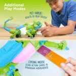 Thames & Kosmos My Robotic Pet: Coding Chameleon STEM Building & Experiment Kit | Color-Sensing Coding Robot for Boys & Girls Ages 8+, Screen-Free Educational Fun, Robotic Reptile with 3 Play Modes - Image 5