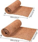 Turtle Tank Accessories, Fiber Terrarium Mat Bedding for Your Reptiles Pet's Habitat Supplies Soft Mat Liner for Reptiles - Image 9