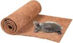 Turtle Tank Accessories, Fiber Terrarium Mat Bedding for Your Reptiles Pet's Habitat Supplies Soft Mat Liner for Reptiles - Image 10