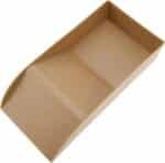 Tortoise Food Dish with Ramp, Plastic Reptile Water Bowl, Tortoise Water Pool, Reptile Climbing Ramp for Turtles Lizards, 13.98"x7.87"x2.36", Brown - Image 2
