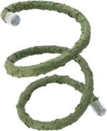 Turtle Tank Accessories, Reptiles Green Plant Hide Vine Flexible Perch Terrarium Jungle Habitat for Lizards Snake Decorative False Plant - Image 4