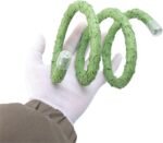 Turtle Tank Accessories, Reptiles Green Plant Hide Vine Flexible Perch Terrarium Jungle Habitat for Lizards Snake Decorative False Plant - Image 8