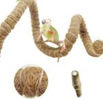 Turtle Tank Accessories, Flexible Climbing Vine for Reptiles Habitat Decoration Coconuts Fibre Bendable Jungle Climbing Vine for Lizards Snake - Image 4