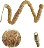Turtle Tank Accessories, Flexible Climbing Vine for Reptiles Habitat Decoration Coconuts Fibre Bendable Jungle Climbing Vine for Lizards Snake - Image 5