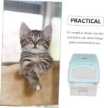 1pc Moisture Pet Food Storage Bucket Sealed Dog Food Container Window Design and Versatile for Cats and Dogs Keeps Fresh and Secure - Image 7