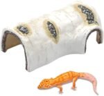 Turtle Tank Accessories, Terrariums Ornaments Turtles Hideaways Cave Landscape Aquariums Landscaping Decorations Reptiles Shelter Feeder - Image 3