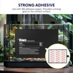 iPower Reptile Heat Pad 8 by12 Inch Under Tank Terrarium Warmer 16W Heating Mat for Turtle, Lizard, Frog, Snake, Hermit Crab and Other Small Animals - Image 6