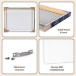 3dRose Museum Grade Canvas Wrap - Macro photograph of a box turtle shell. Stamp City - animal print - reptile - Image 4