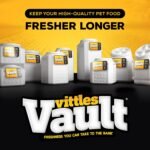 Gamma2 Vittles Vault Pet Food Storage Containers - Sealed Dog and Cat Food Storage Container, Fits up to 80lbs, Made in the USA - [14"L x 28"H] - Image 5