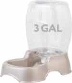 Petmate Pet Cafe Cat and Dog Water Dispenser - Water Bowl for Cats and Dogs, USA Made, 3 GAL, Pearl Tan - Image 2