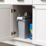 IRIS USA Dog Food Storage Container, Airtight Lid, 2-Cup Scoop, Up to 13 Pounds Pet Food Storage, Versatile Pet Food Bin, Treats, BPA Free, Gray/Dark Gray - Image 7